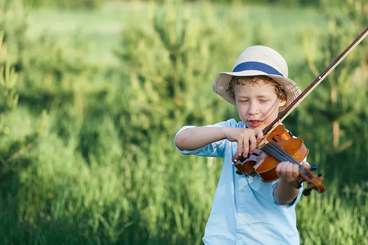 تنوع هوش موسیقیایی در پسران