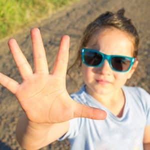لجبازی کودک پنج ساله